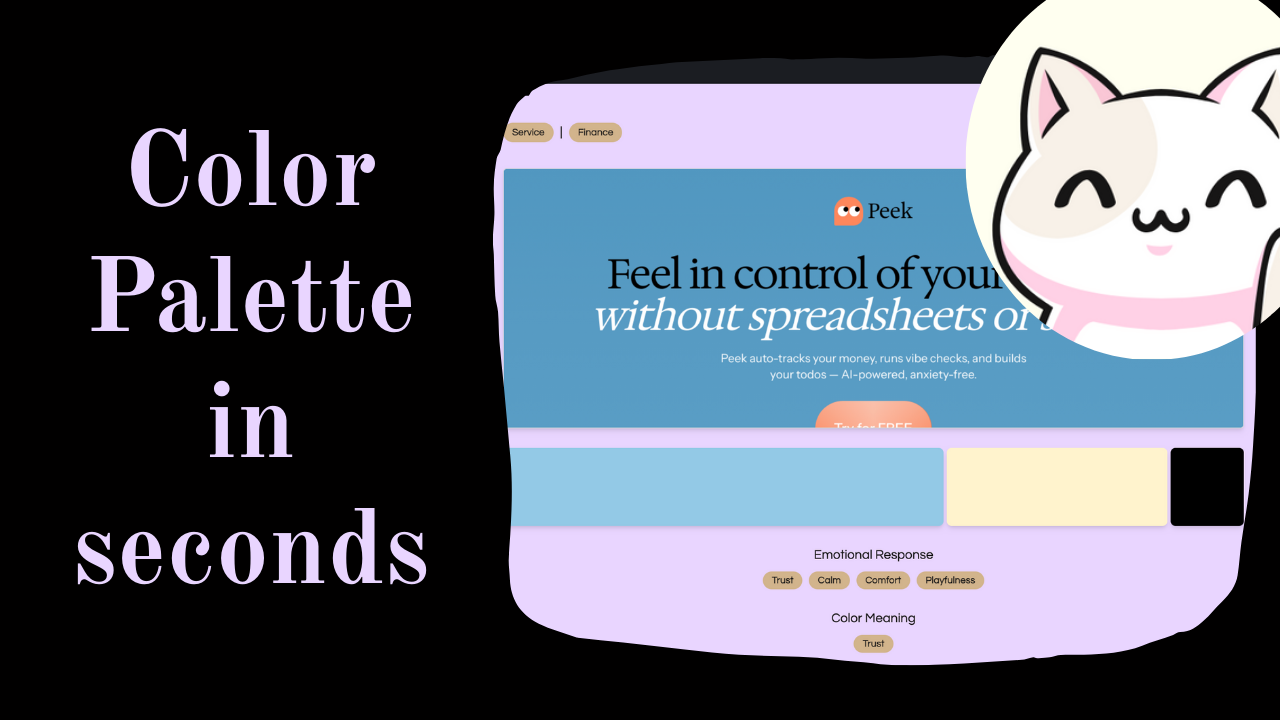 CopyMeow color guide creation tool
