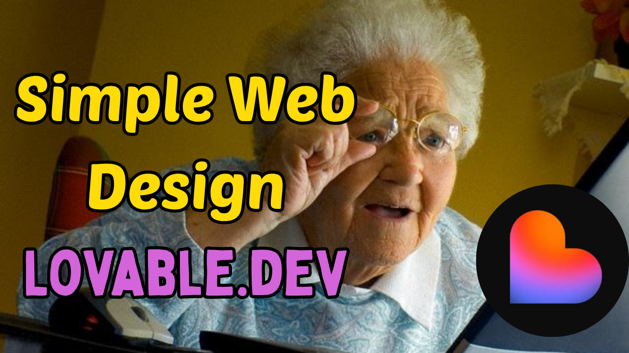 Designing a landing page using Lovable.dev